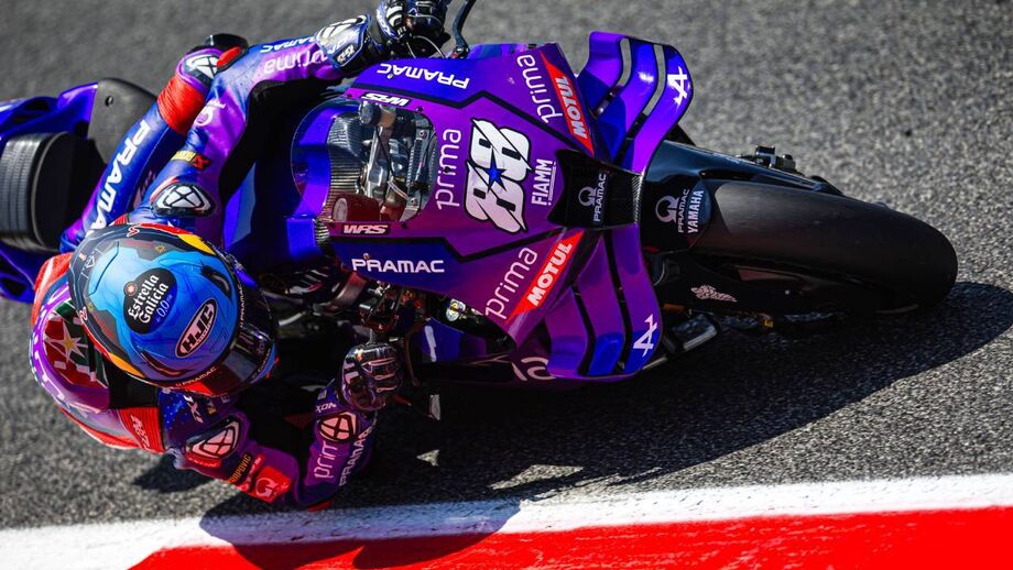 Miguel Oliveira em ação na qualificação do GP de Itália 