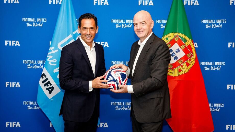 Pedro Proença e Gianni Infantino 