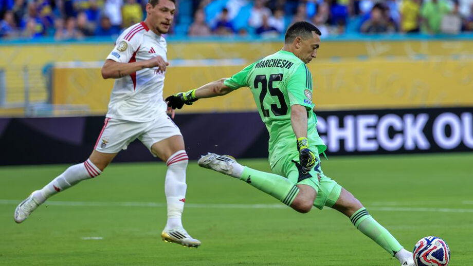 Marchesín comentou ainda o penálti a favor do Benfica no Mundial de Clubes