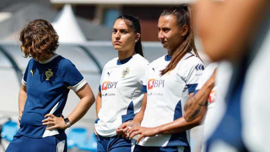 Kika Nazareth treinou com a Seleção