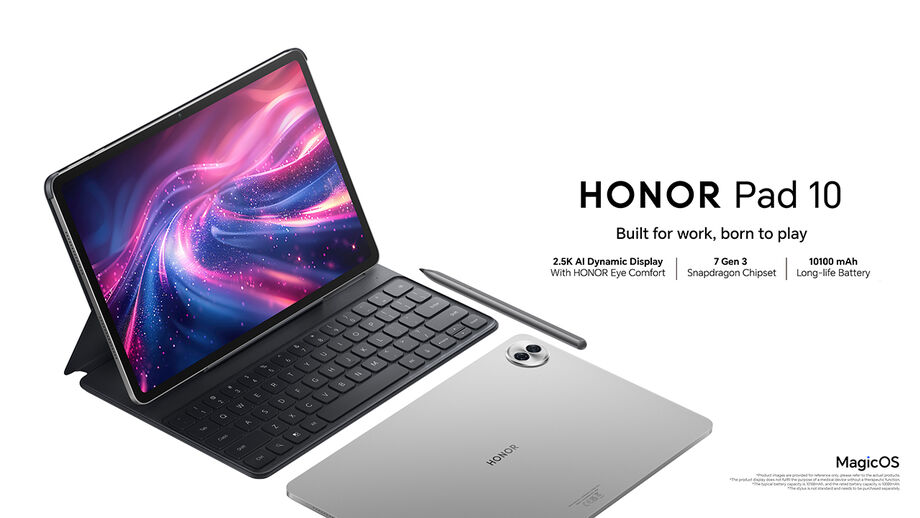 HONOR Pad 10: ideal para trabalho e lazer, com bateria de longa duração e ecrã 2.5K