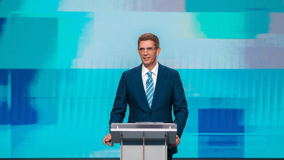 Marcelo Rebelo de Sousa discursa num evento