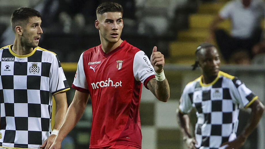 Roberto Fernández ao serviço do Sp. Braga 
