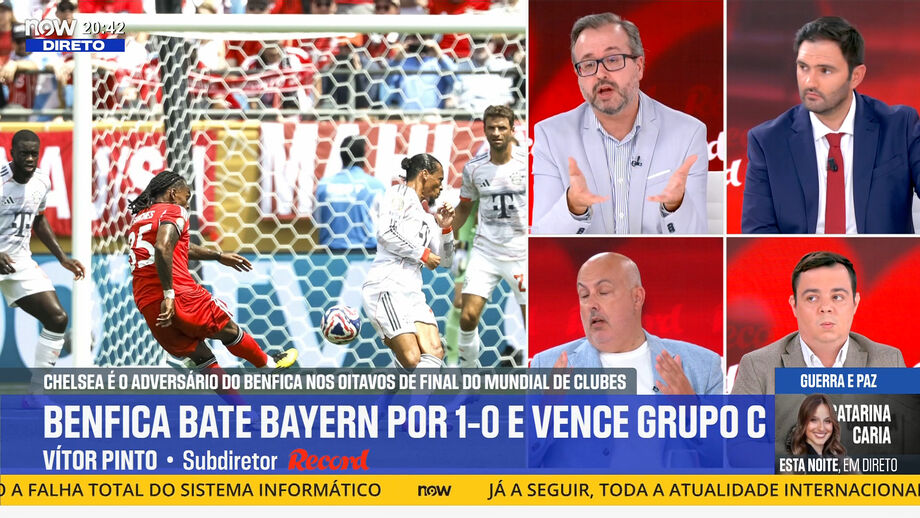 Subdiretor de Record avalia possibilidade de Benfica tentar novo empréstimo do médio