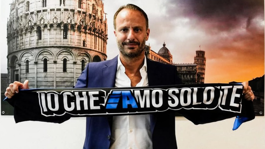 Alberto Gilardino é o novo treinador do Pisa