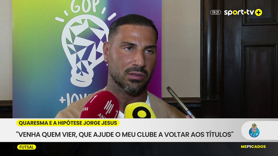 Quaresma espera que novo treinador ajude o FC Porto a conquistar títulos