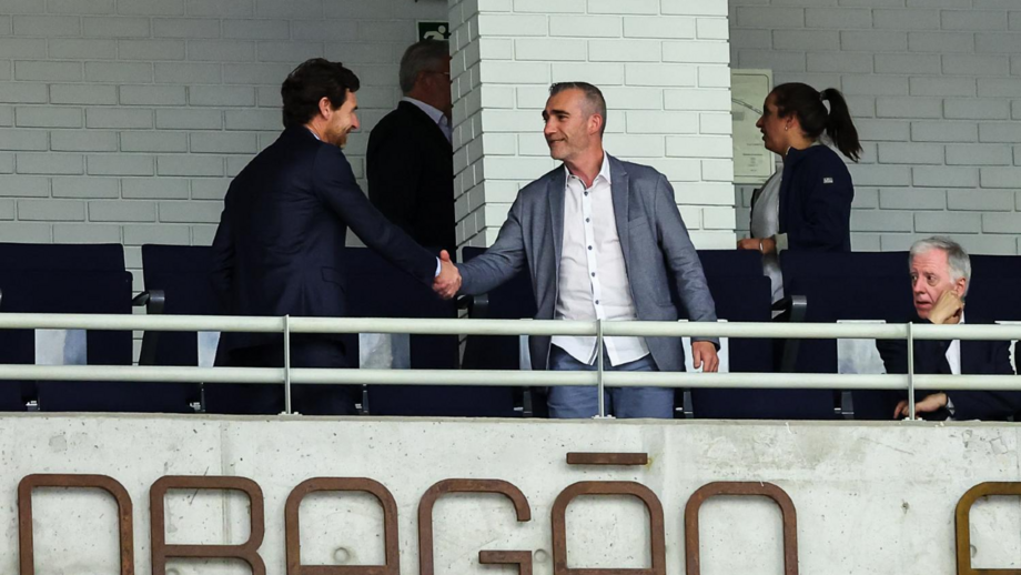 Paulo Freitas e André Villas-Boas no Dragão Arena