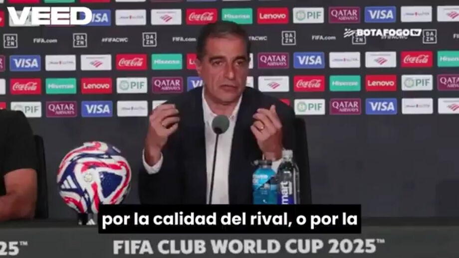 Treinador português do Botafogo aborda expectativas dos adeptos