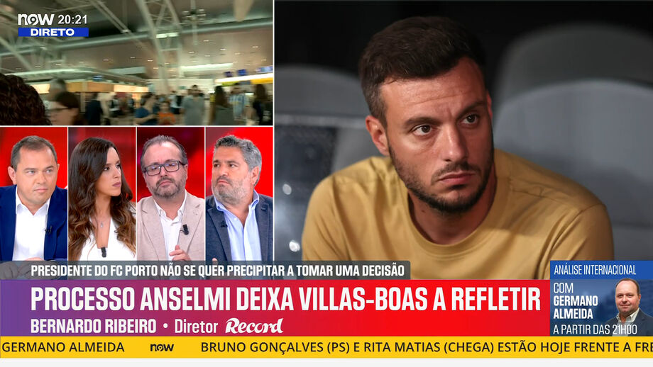 Bernardo Ribeiro, diretor de Record, analisa momento do FC Porto