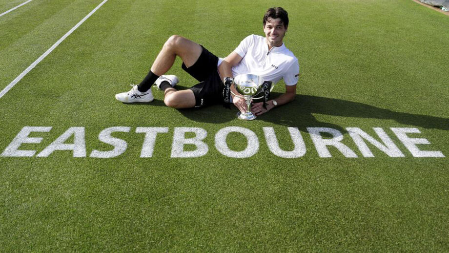 Taylor Fritz vence torneio de Eastbourne após derrotar Jenson Brooksby