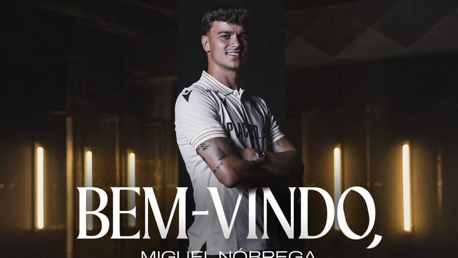 Miguel Nóbrega reforça o V. Guimarães até 2028