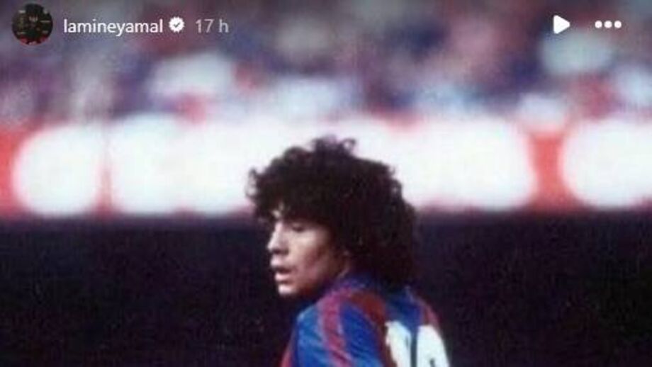 Lamine Yamal recorda Maradona 