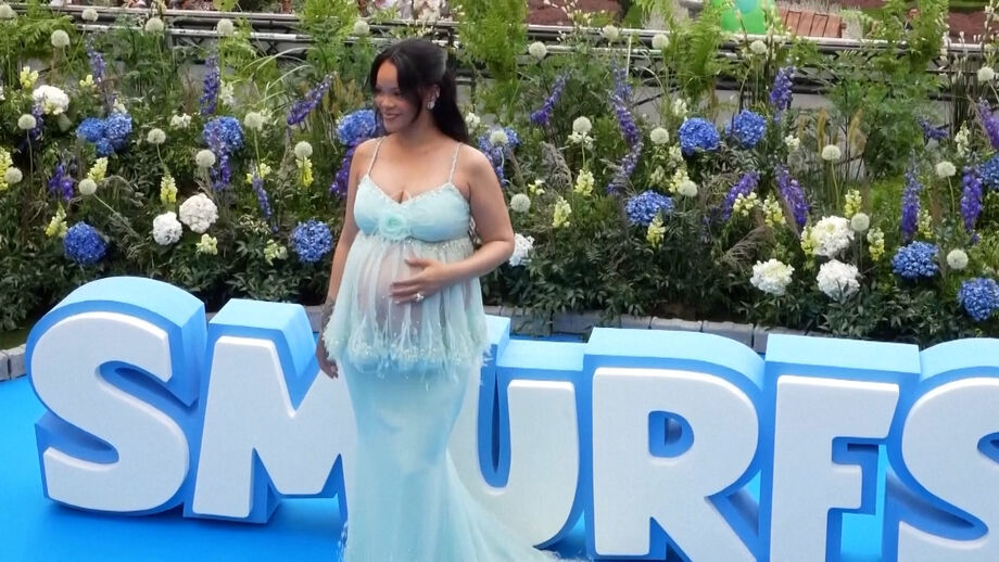 É uma das produtoras de ‘Smurfs: O Grande Filme’, dá voz a uma das personagem e esteve em Bruxelas na ante-estreia do filme