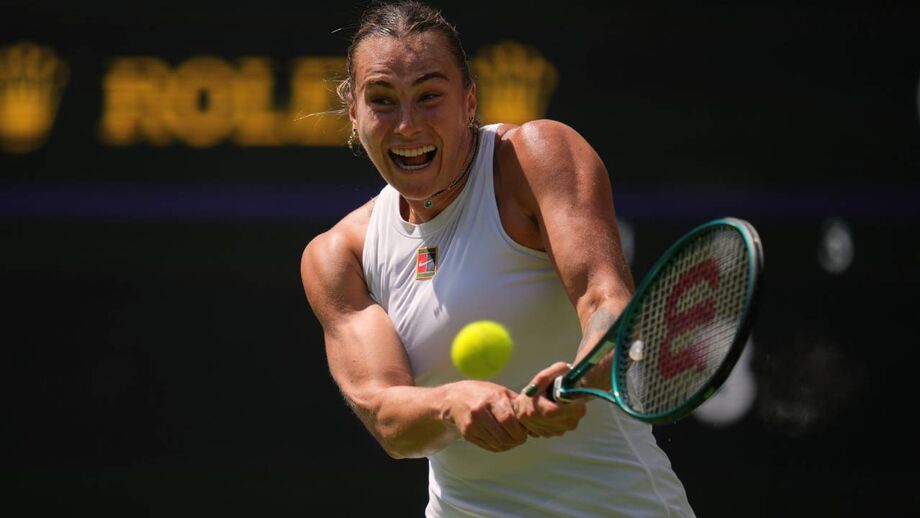 Aryna Sabalenka avança para a segunda ronda em Wimbledon