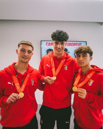 Gabriel Dbouk, Romário Cunha e João Aragão