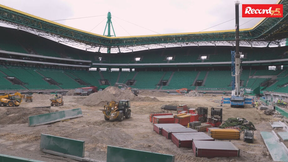 Alvalade refundado: as imagens exclusivas das obras