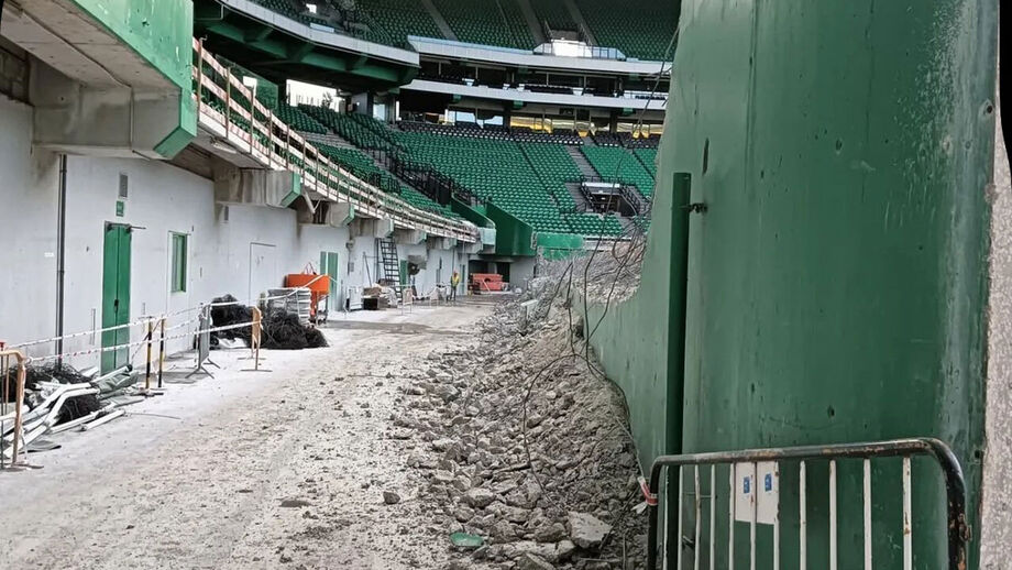 Profunda remodelação em curso no Estádio José Alvalade