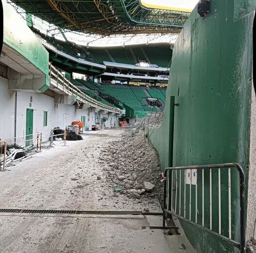 Profunda remodelação em curso no Estádio José Alvalade