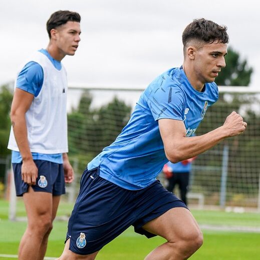 Primeiro treino de Gabri veiga