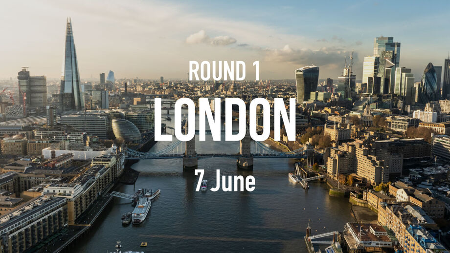 Primeira ronda da Gran Turismo World Series em Londres a 7 de junho.
