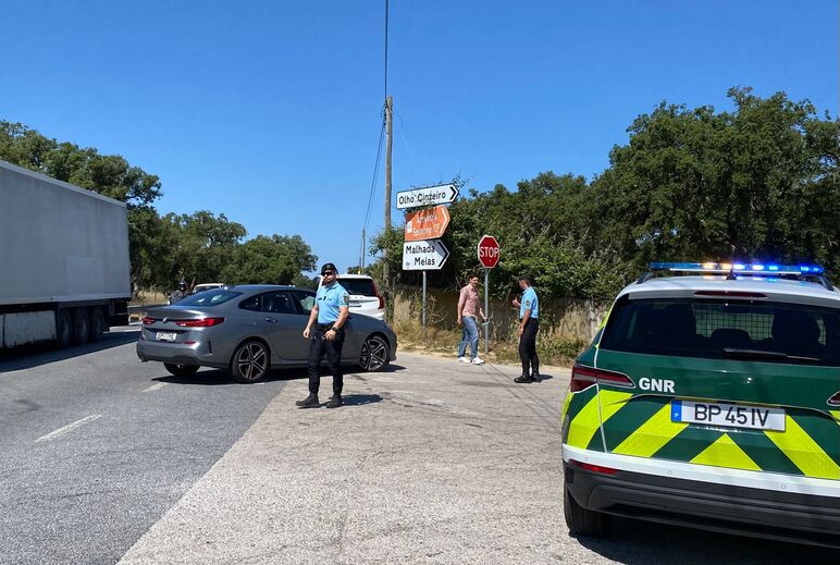 GNR em Alcochete após trânsito caótico devido a jogo de juvenis