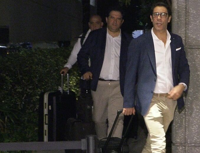 A chegada do Benfica aos EUA para participar no Mundial de Clubes