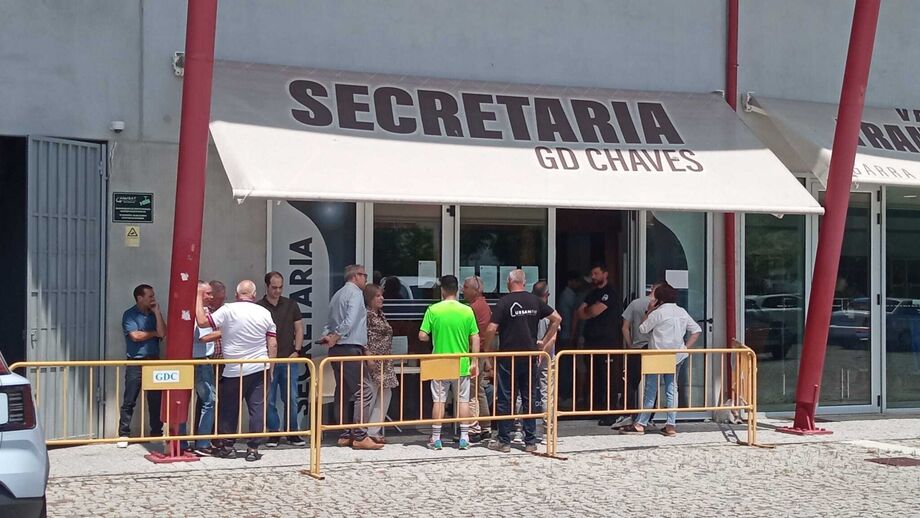 Eleições históricas noChaves atraem grande número de associados