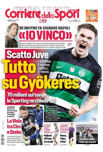 Gyökeres na mira da Juventus