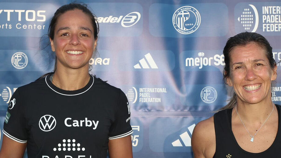 Catarina Santos e Patrícia Ribeiro chegaram à final em Creta