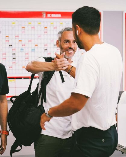 Carlos Vicens no balneário