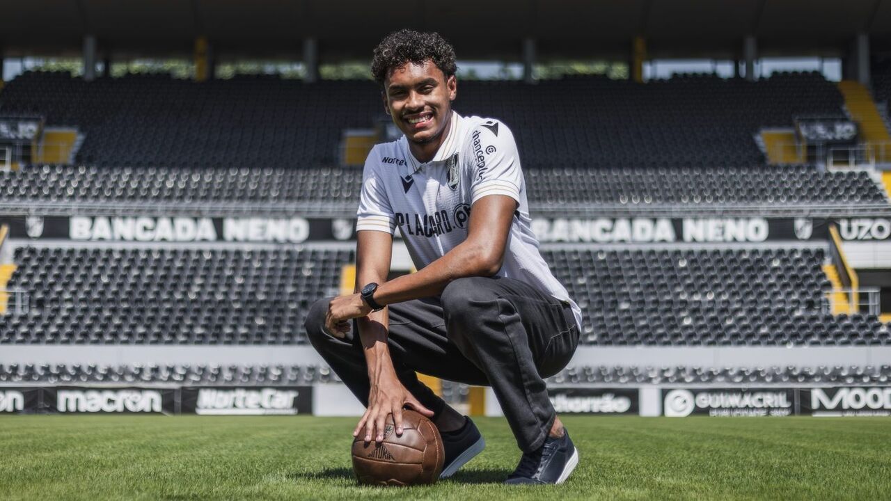 Thiago Balieiro reforça o V. Guimarães até 2029, vindo do Leixões