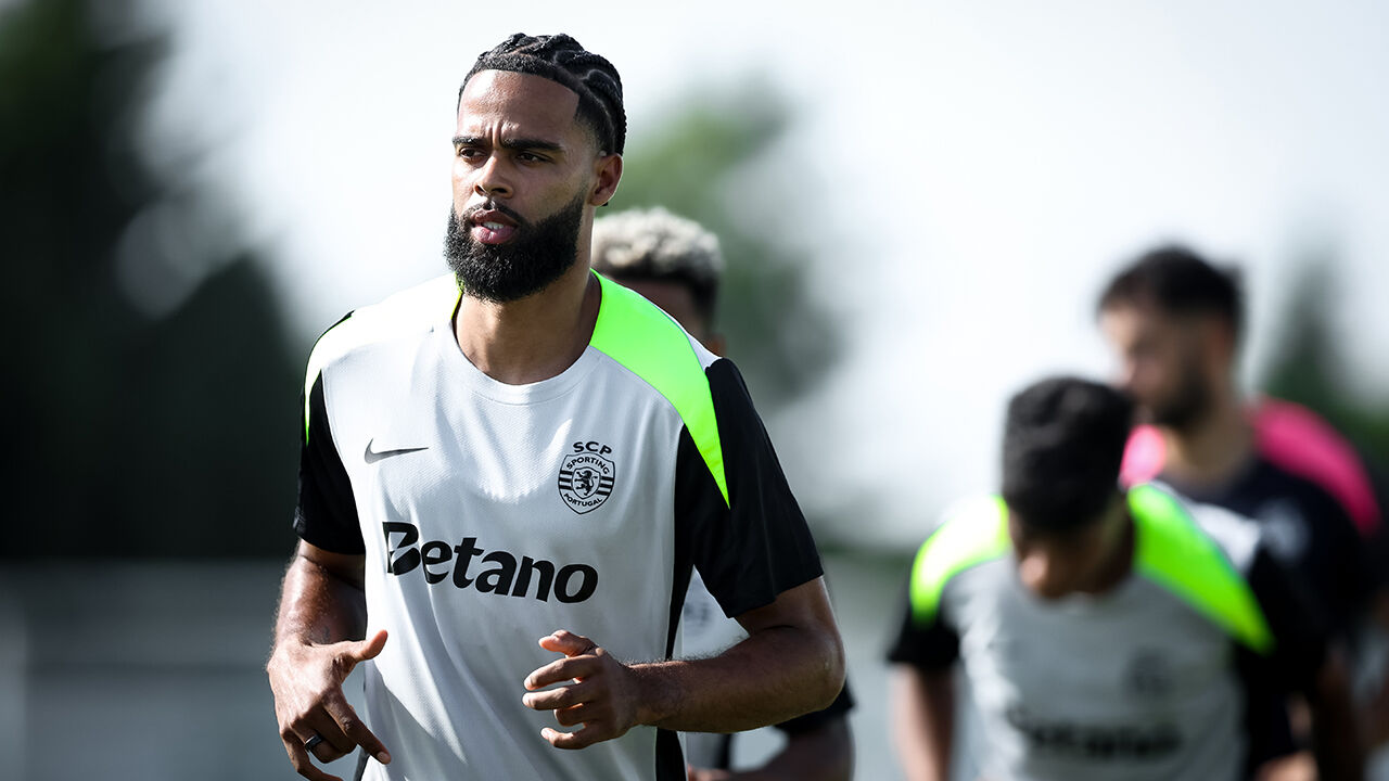 St. Juste regressa ao trabalho no Sporting em Alcochete