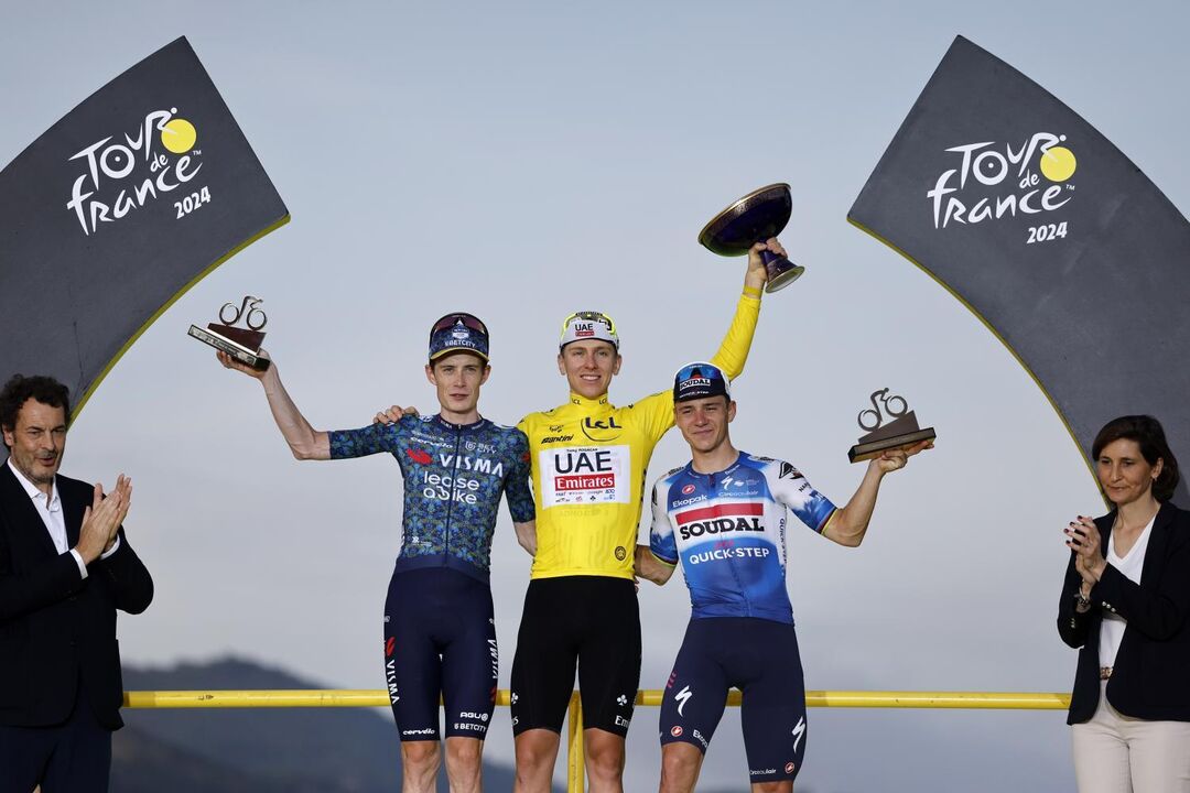 Pogacar e Vingegaard lideram o Tour de France 2024, com mais ciclistas a juntarem-se à competição