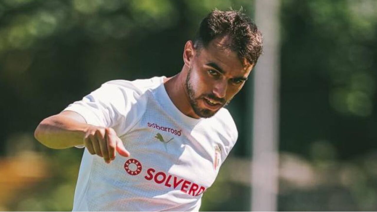 Ricardo Horta confiante com Carlos Vicens para nova temporada do Sporting de Braga