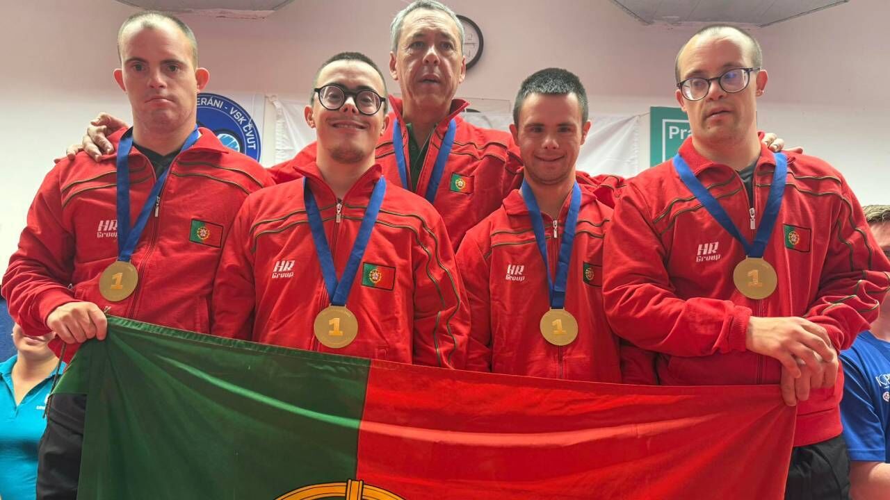 Portugal conquista medalhas de ouro nos Europeus de ténis de mesa em Praga
