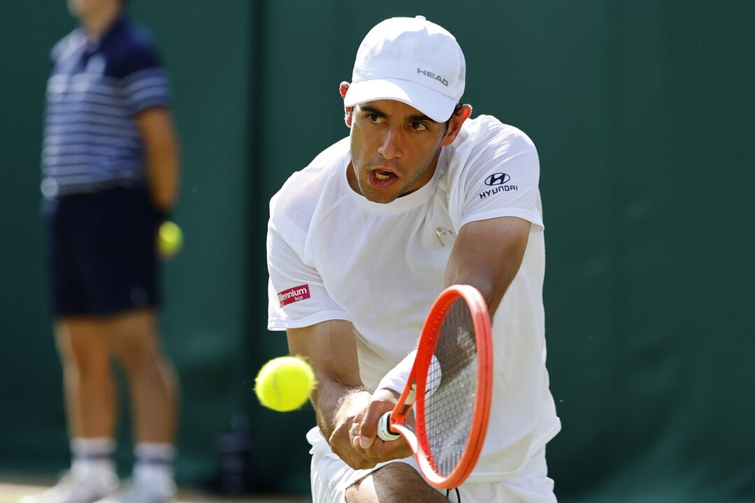 Nuno Borges disputa encontro de ténis e marca história no desporto