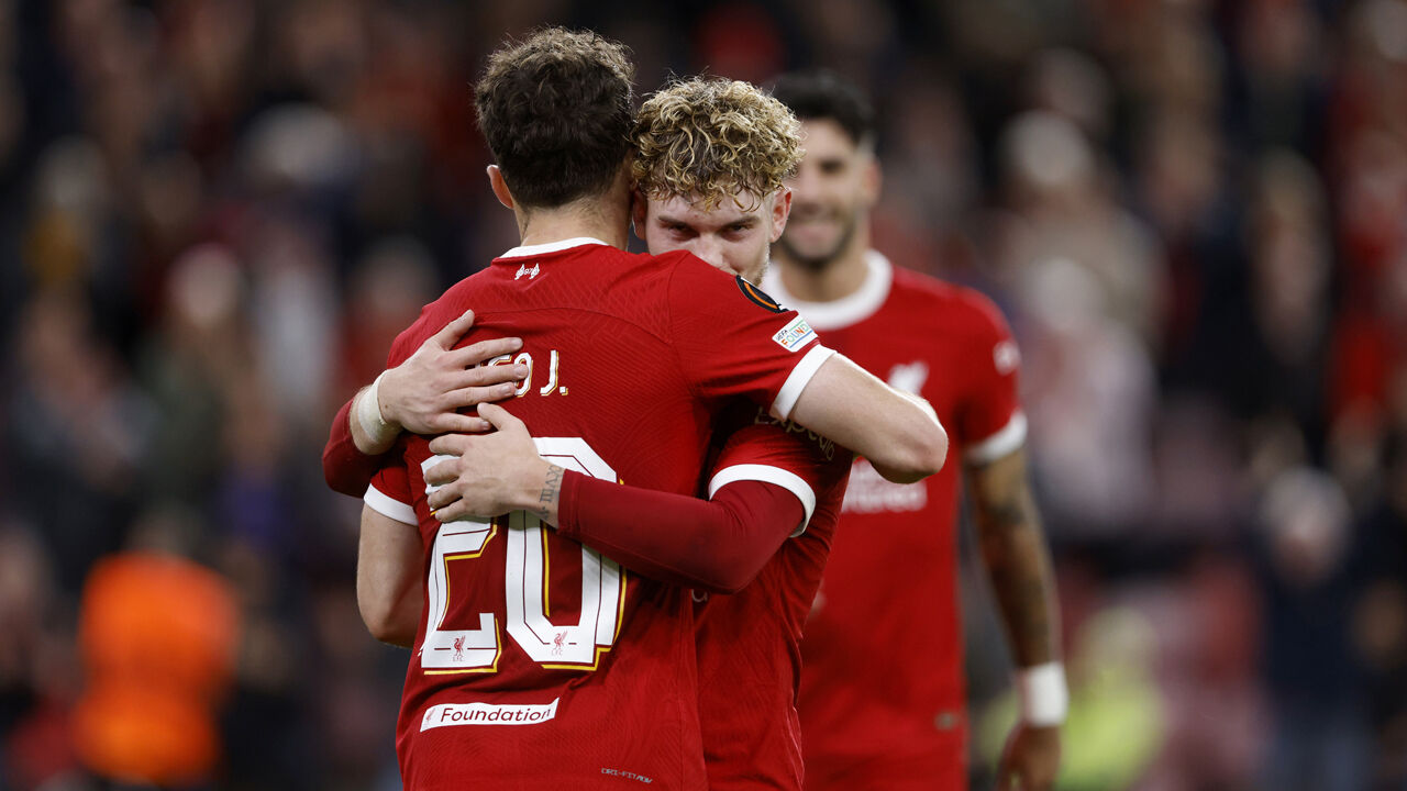 Harvey Elliott e Diogo Jota tinham uma relação próxima no Liverpool