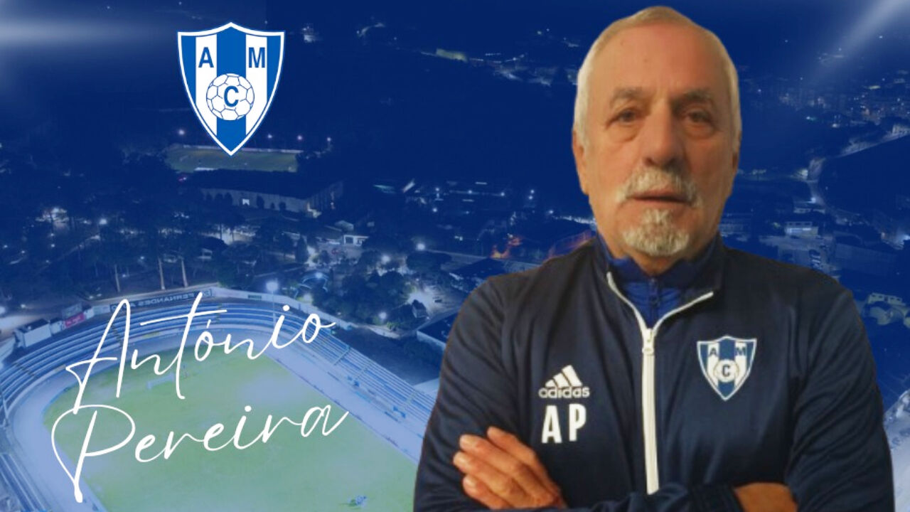 António Pereira surge num retrato com o símbolo do clube