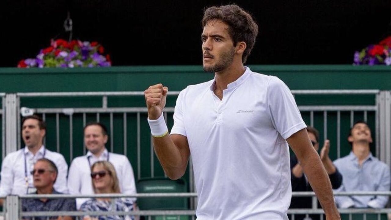 Francisco Cabral competirá em Wimbledon com homenagem a Diogo Jota