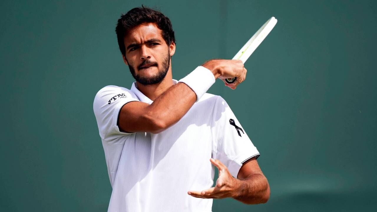 Francisco Cabral homenageia Diogo Jota em Wimbledon, mas é eliminado na segunda ronda de pares