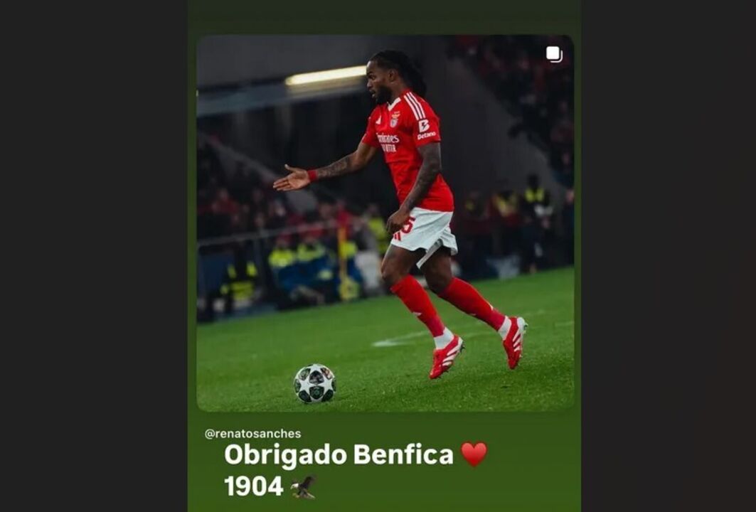 Renato Sanches agradece ao Benfica após fim do empréstimo