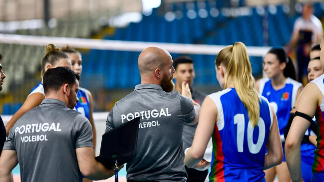Portugal qualifica-se para o Europeu de voleibol feminino sub-22 em 2026