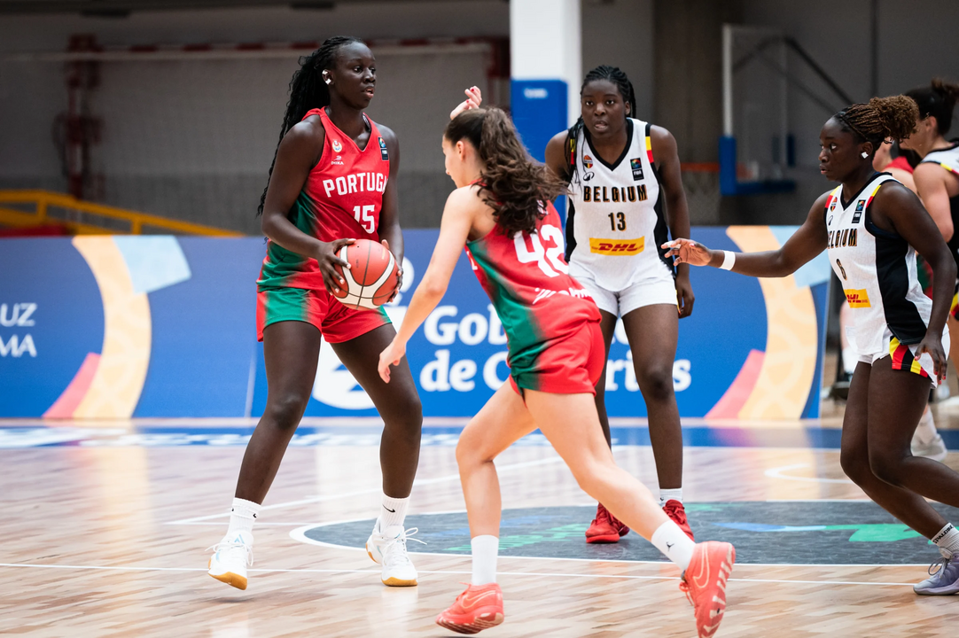 Portugal perde com a Bélgica no EuroBasket sub-18 feminino