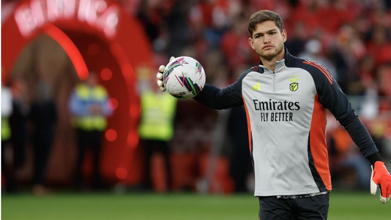 André Gomes, jovem guarda-redes do Benfica, emprestado ao Alverca