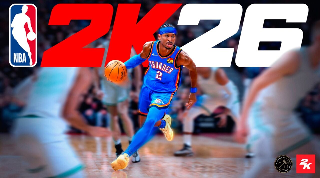 Shai Gilgeous-Alexander é a estrela de capa do NBA 2K26, que chega a 5 de setembro
