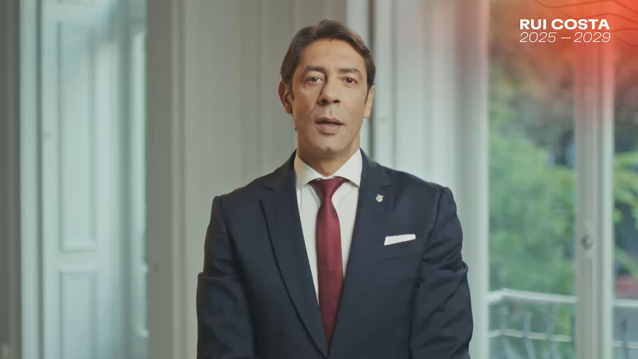 Rui Costa é candidato à presidência do Benfica para o período 2025-2029