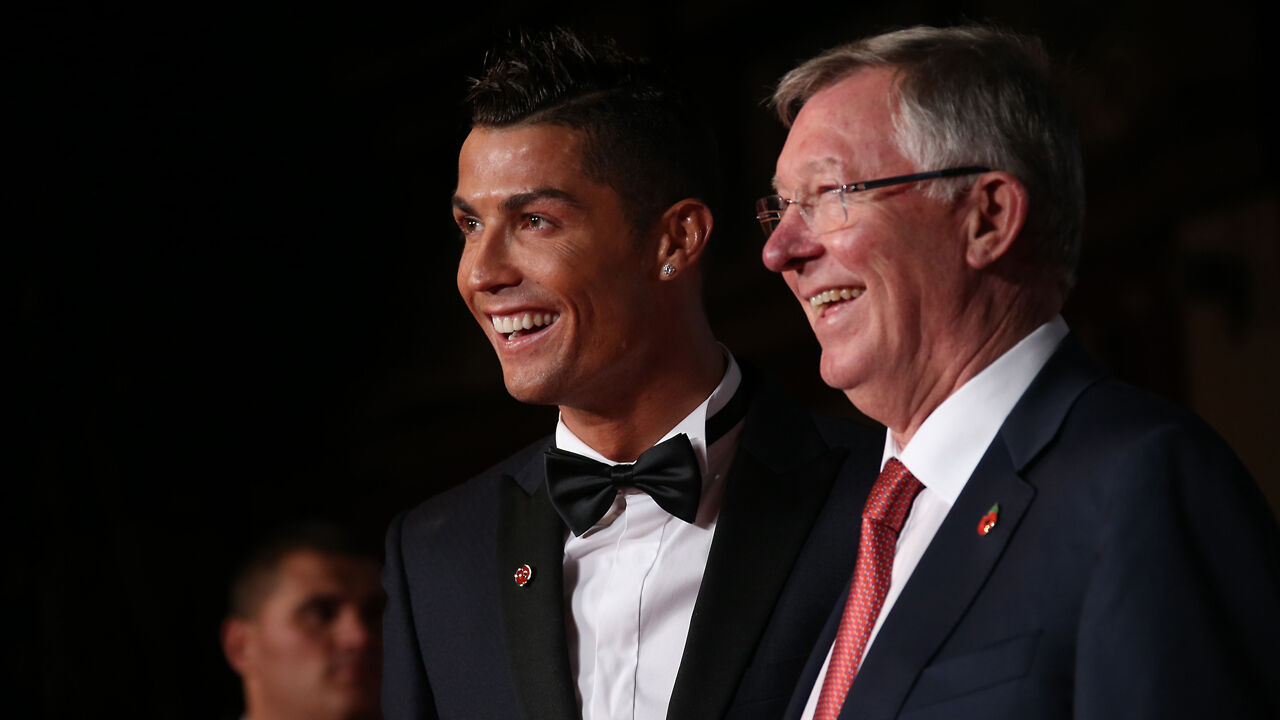 Cristiano Ronaldo e Alex Ferguson estiveram juntos muitos anos no Manchester United