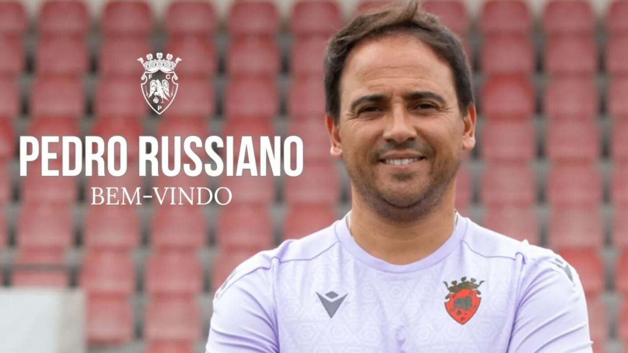 Pedro Russiano é o novo treinador do Penafiel