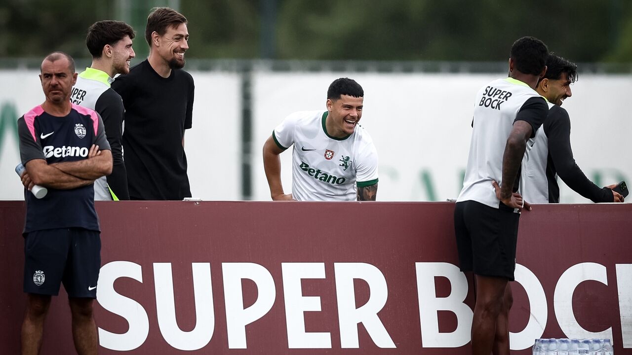 Coates visita Alcochete e assiste ao treino do Sporting