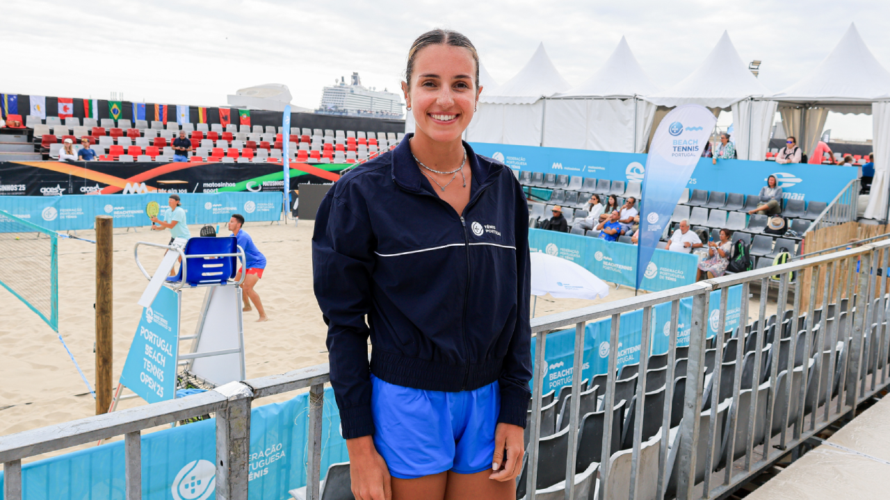 Marta Magalhães procura o top 10 no Beach Tennis em Matosinhos